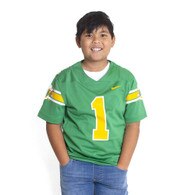 DTO, Nike, Green, Jerseys, Performance/Dri-FIT, Kids, Youth, Football, Throwback, #1, 721911